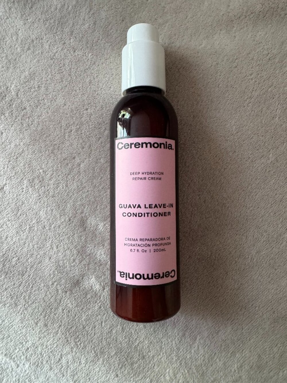 Ceremonia Guava Leave-In Conditioner 6.7 oz. New